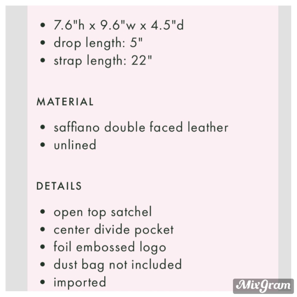 🦋NWT Sold Out Eva Top Zip Small Satchel Crossbody - Picture 4 of 16